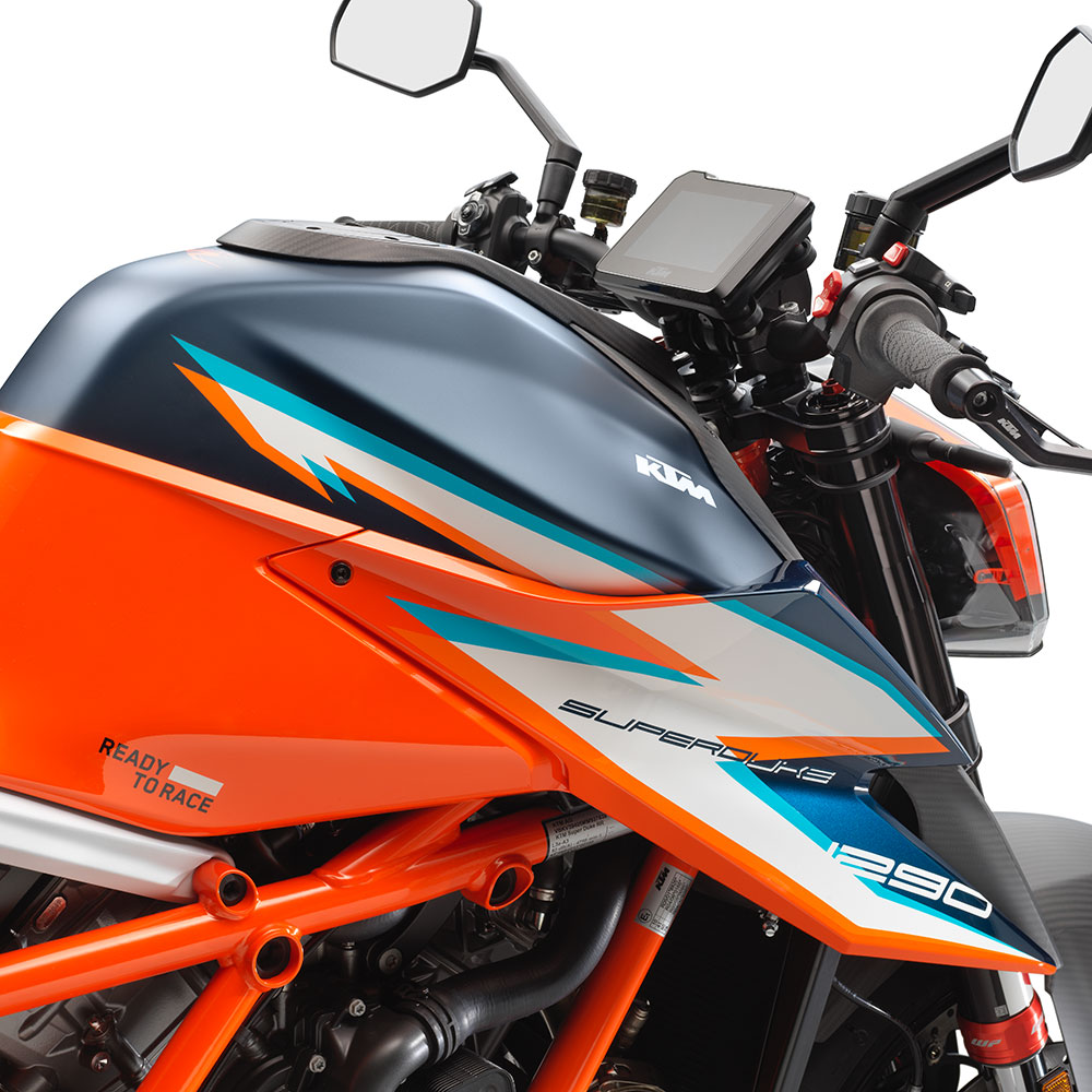 Stickers 3D Guards Side Tank Compatible With KTM Superduke 990 1290 